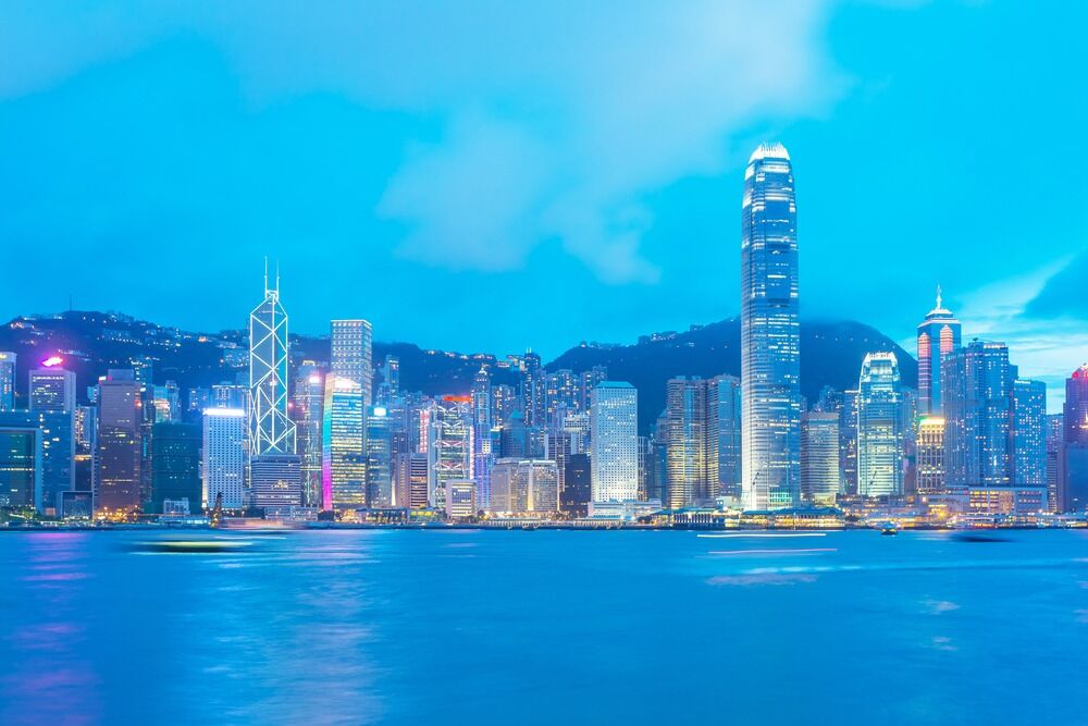 Hong Kong Island view from Kowloon. IT concierge services in Hong Kong