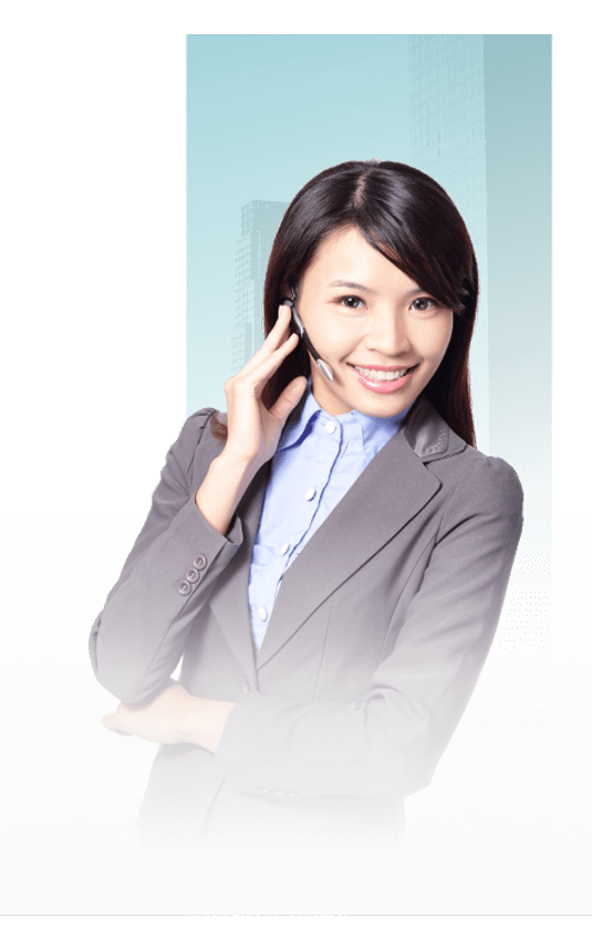 Female tech support representative Female tech support representative
