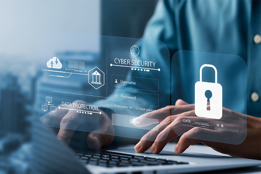 Cybersecurity concept image Cybersecurity concept image