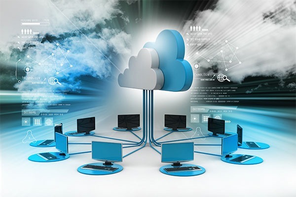 Cloud Backup vs Local Backup 3 Cloud backup concept image.