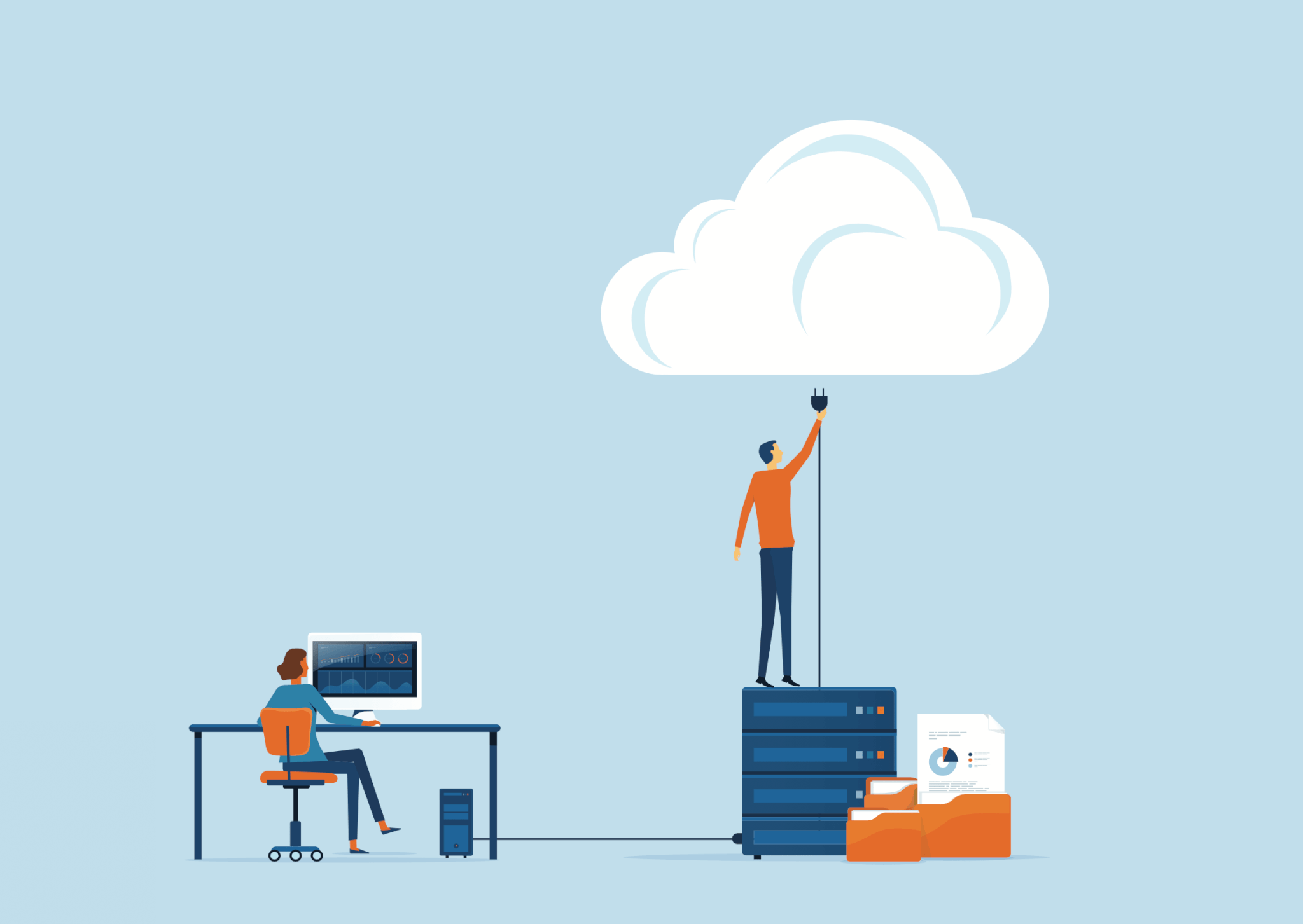 Key Steps in a Data Migration Strategy 4 Cloud migration can also be considered for your data migration projects. Data center migration can also move some of its capabilities to the cloud.