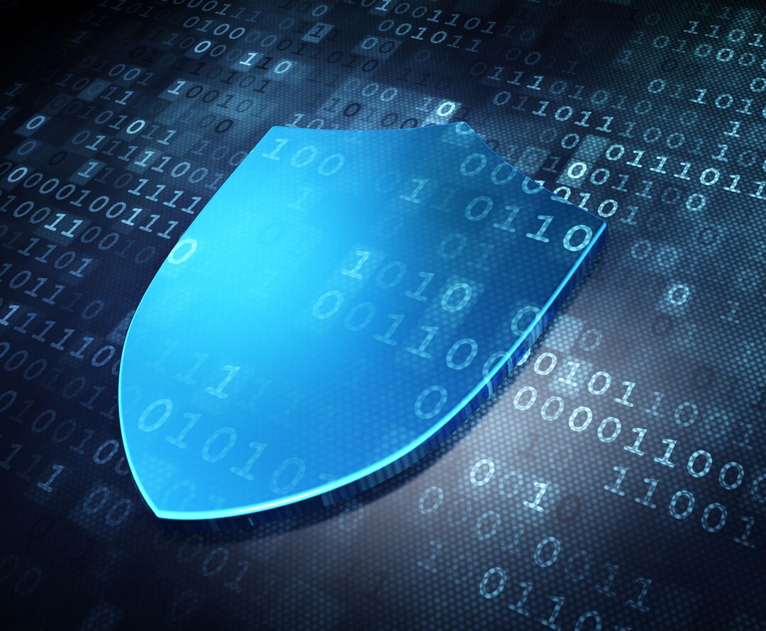 secure Shield icon concept image for overall security posture