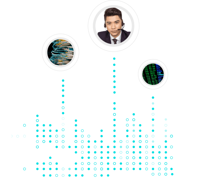 IT tech support providing guidance and troubleshooting IT tech support providing guidance and troubleshooting