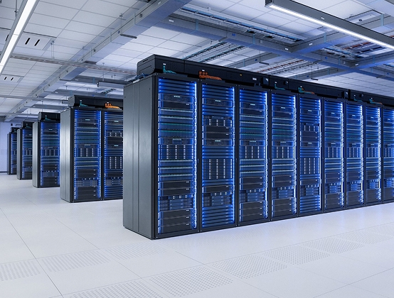 data-center Business professional presenting cloud technology concept in an office, highlighting Singapore Azure cloud services with a collaborative team.