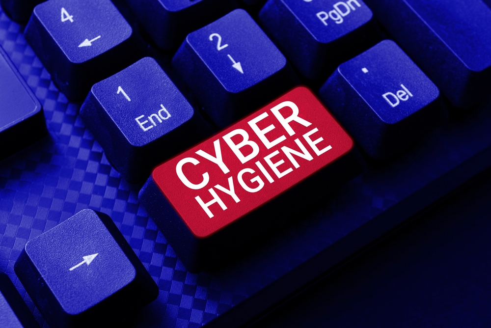 Text showing inspiration Cyber Hygiene