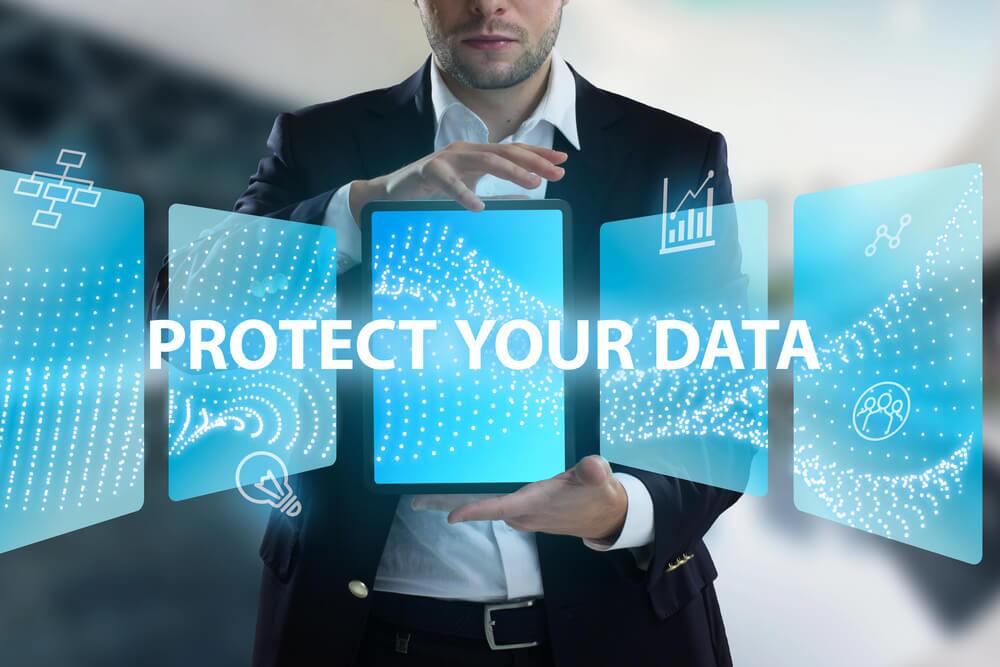 Data loss prevention concept image