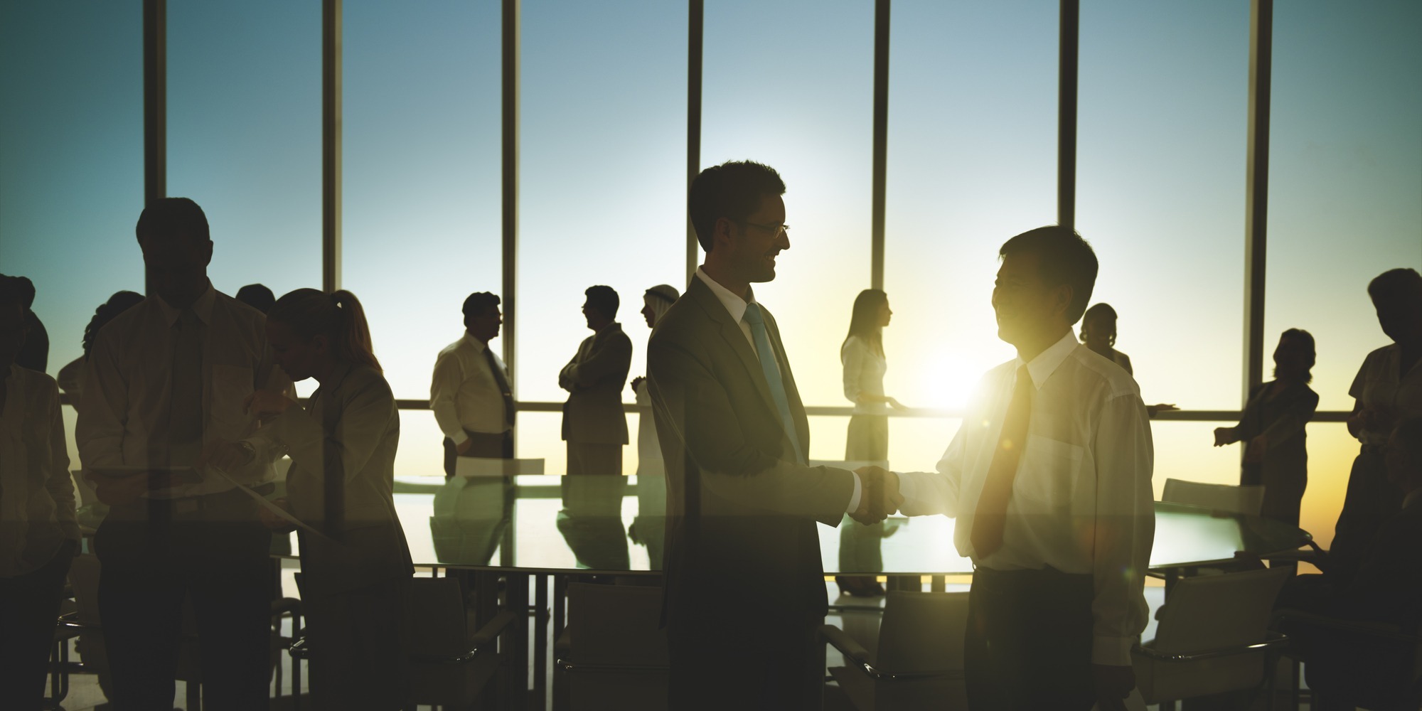 Business People Meeting Discussion Corporate Handshake Concept Depositphotos 92595260 L